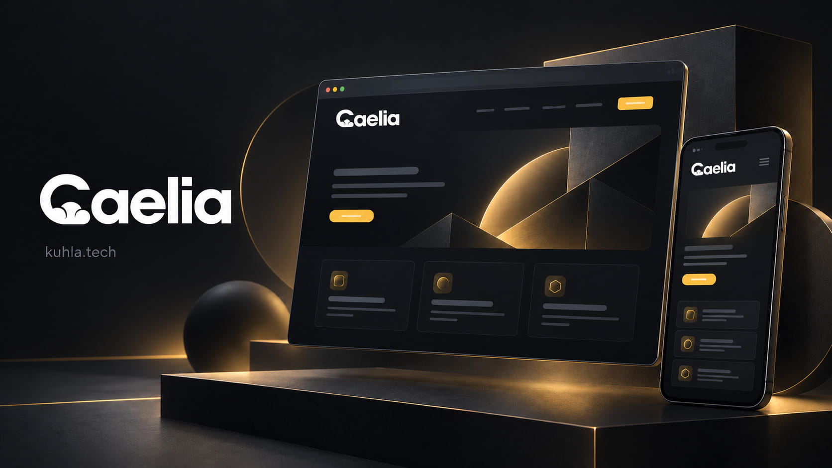 Caelia hat ein neues Zuhause: Unsere Homepage ist da